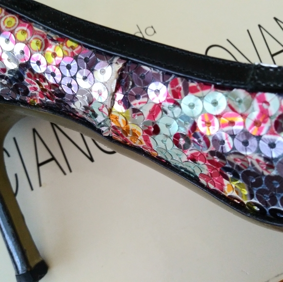 Luciano Padovan sequined heels - Picture 5 of 7